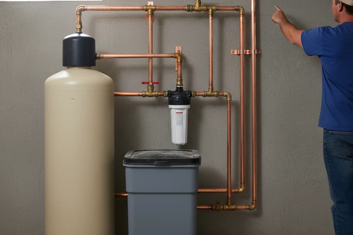 Whole-house water treatment system installed in Danielsville